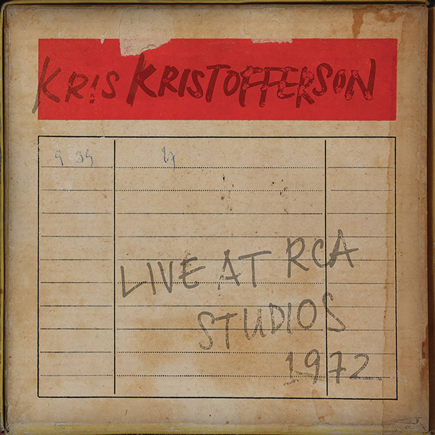 Live at RCA Studios 1972专辑