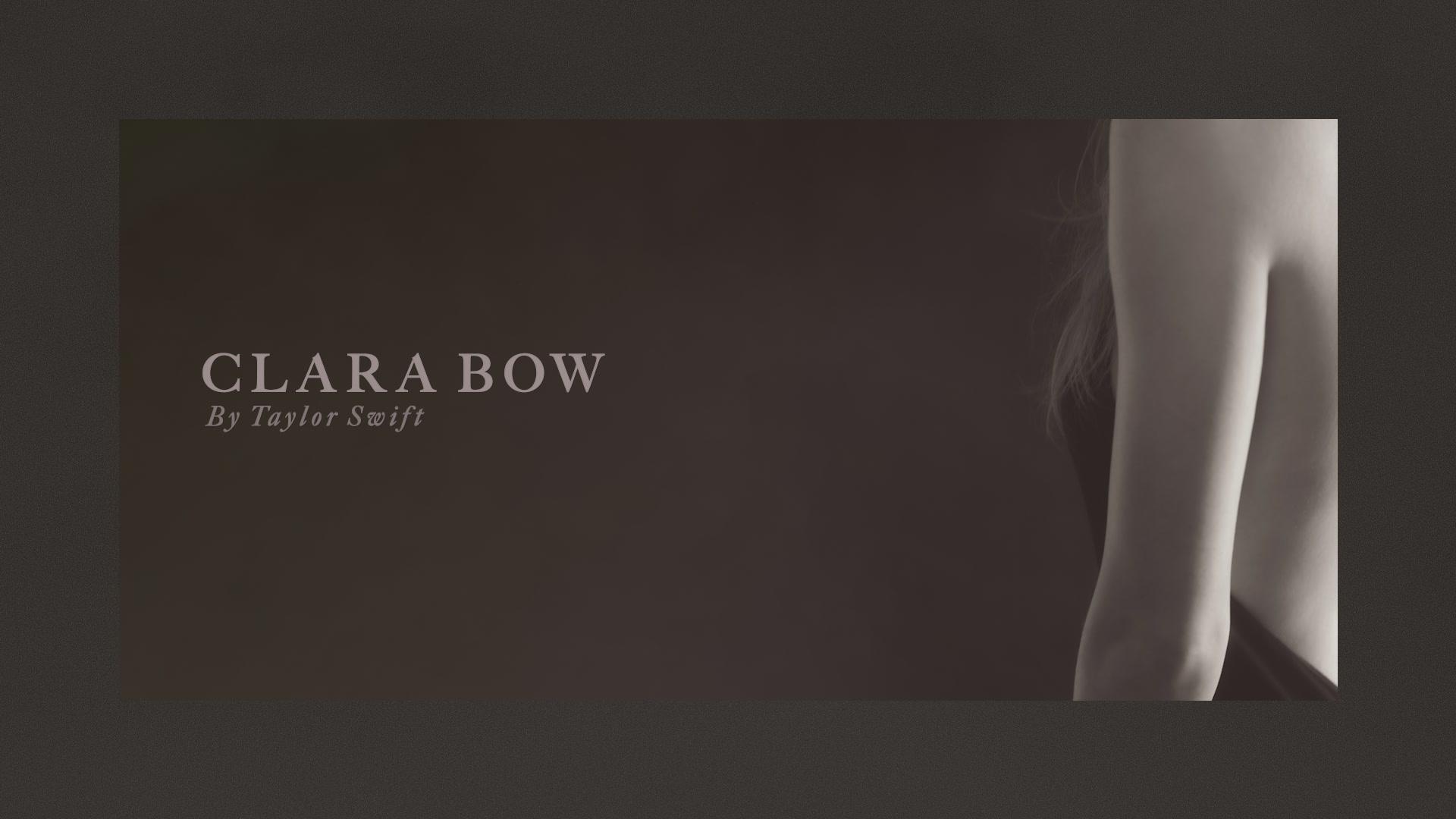 Taylor Swift - Clara Bow (Lyric Video)