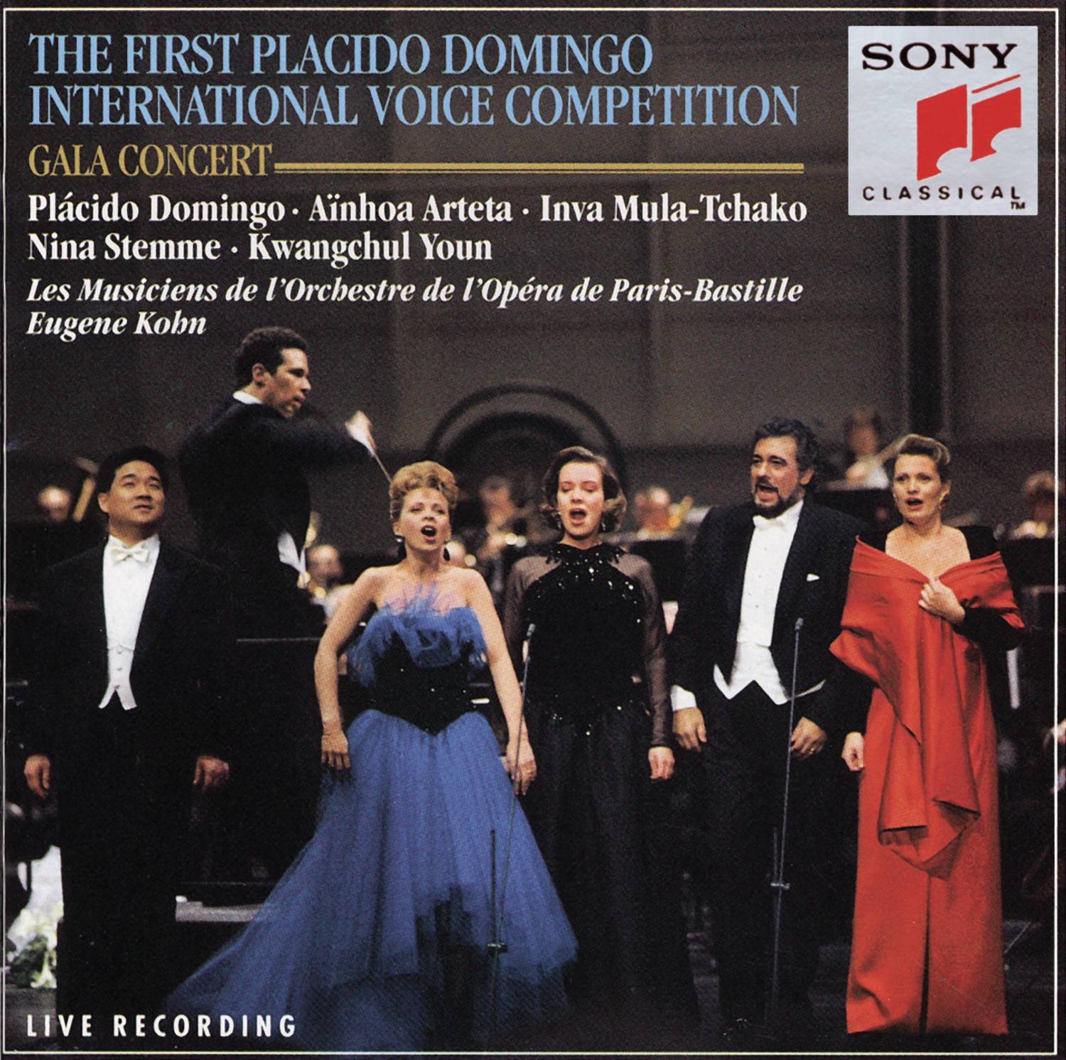 Premier Concours International de Voix D\'Opéra Plácido Domingo; Paris 1993 / Concert of the Prizewi专辑