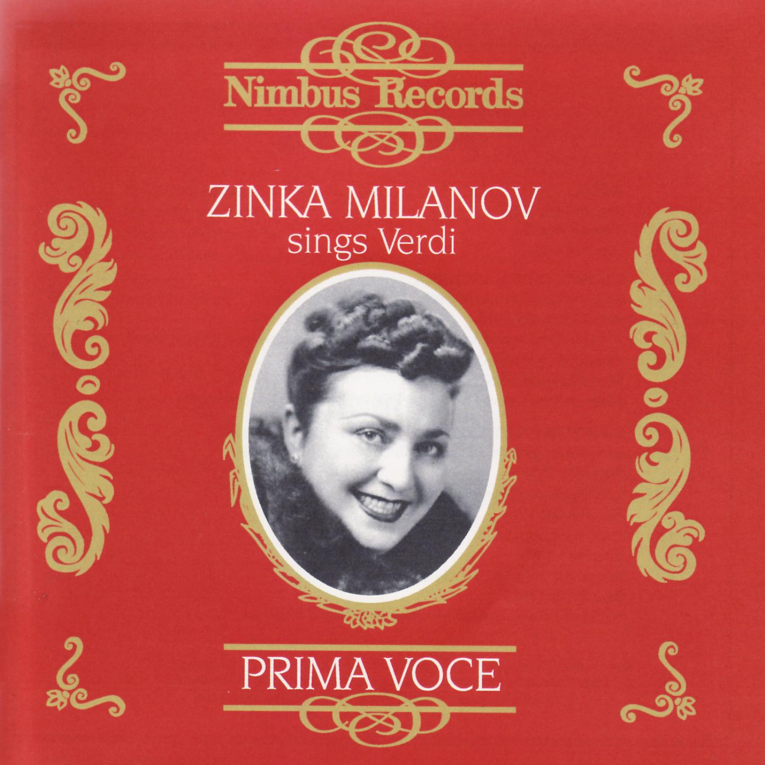 Zinka Milanov Sings Verdi专辑