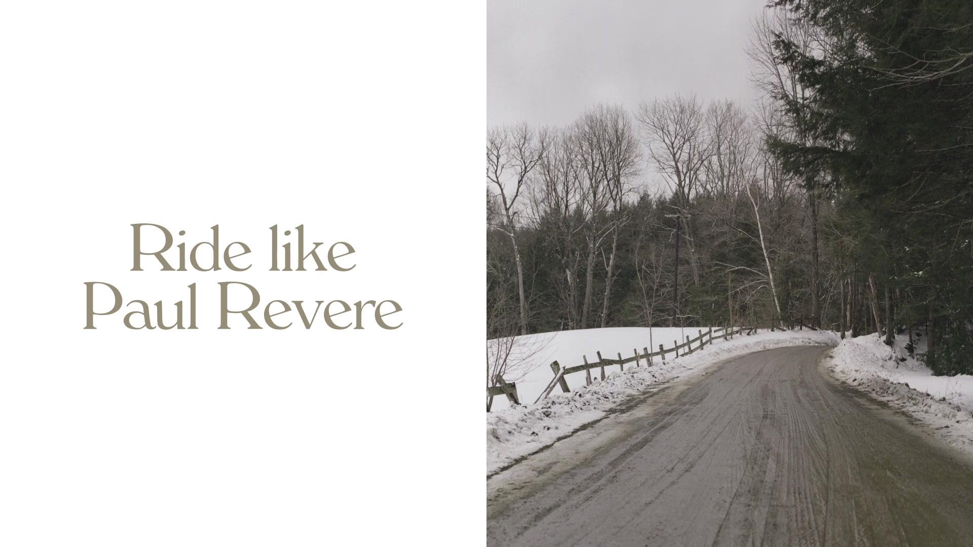 Noah Kahan - Paul Revere (Lyric Video)