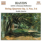 HAYDN: String Quartets Op. 3, Nos. 3 - 6专辑