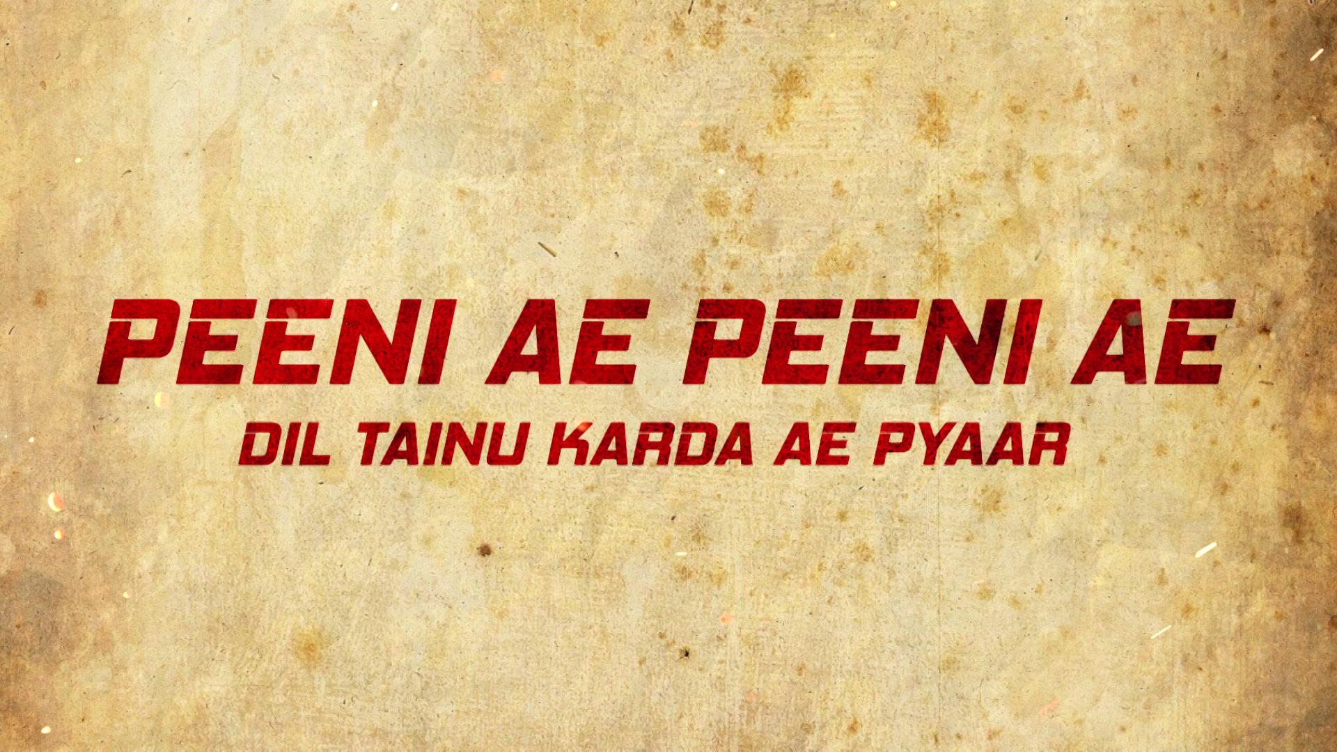 Jaidev Kumar - Peeni Ae Peeni Ae (Lyric Video)