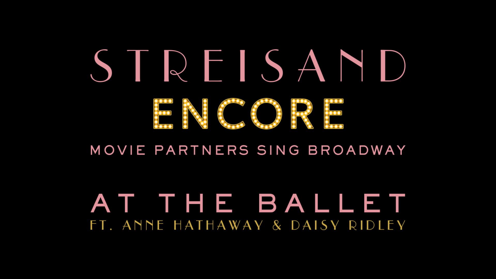 Barbra Streisand - At the Ballet (Official Audio)