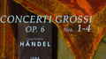 HANDEL: Concerti Grossi, Op. 6, Nos. 1-4专辑