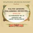 Walter Gieseking / Philarmonia Orchestra spielen: Wolfgang Amadeus Mozart: Klavierkonzert Nr. 20, Ka