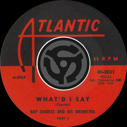 What\'d I Say [Pt.1] / What\'d I Say [Pt.2] [Digital 45]