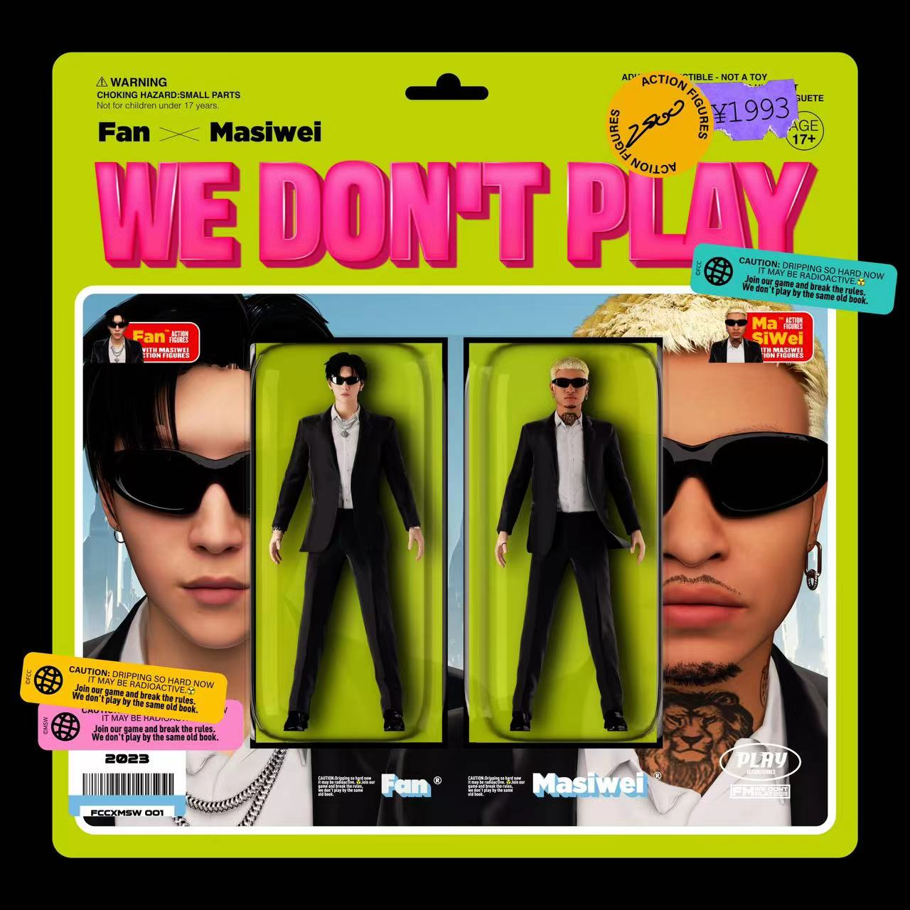WE DON'T PLAY banner