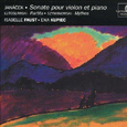 Janácek: Sonate pour violon et piano; Lutoslawski: Partita; Szymanowski: Mythes