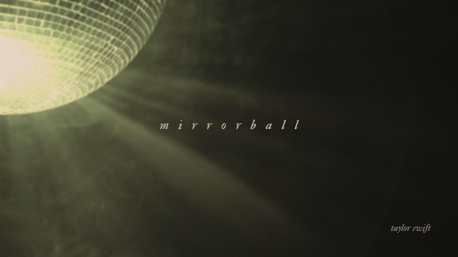Taylor Swift - mirrorball (Lyric Video)