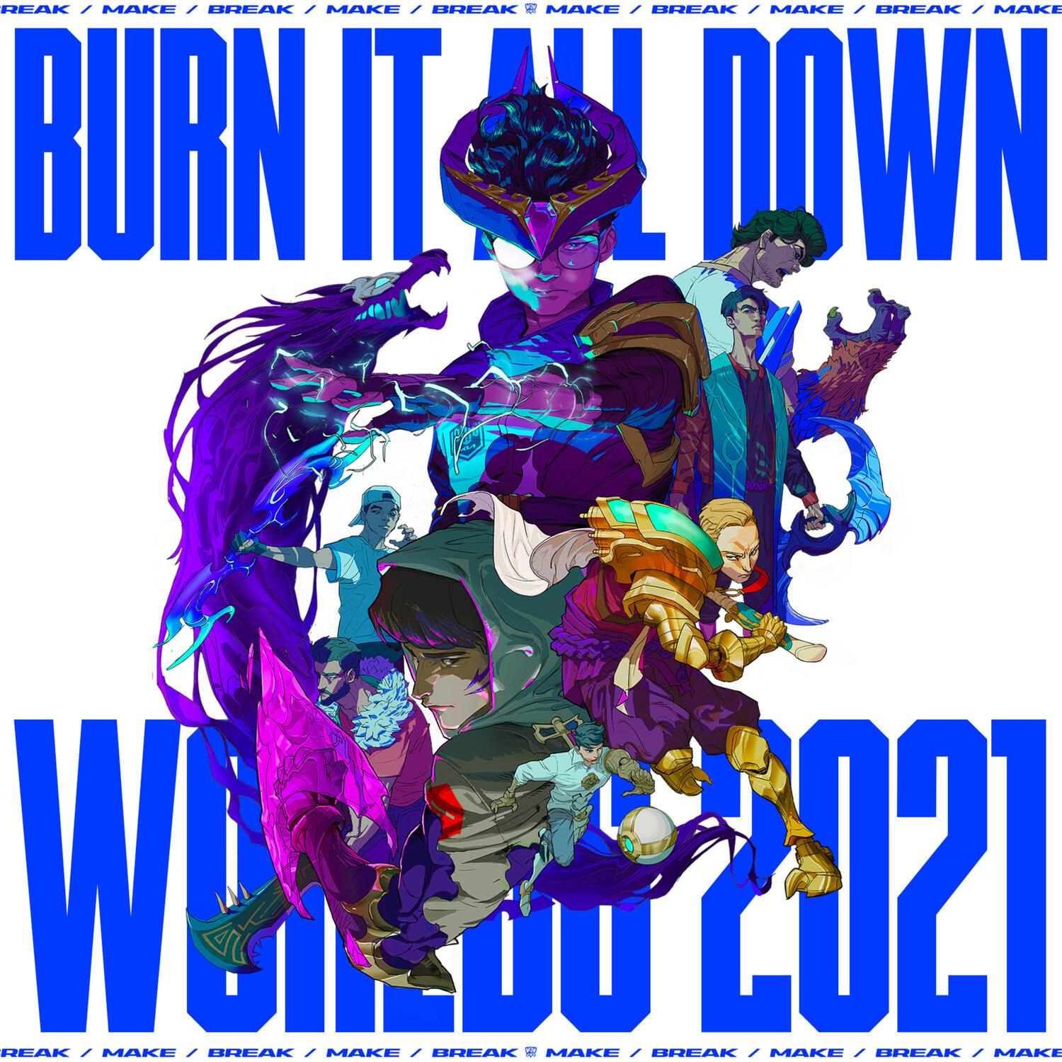 Burn It All Down 海报