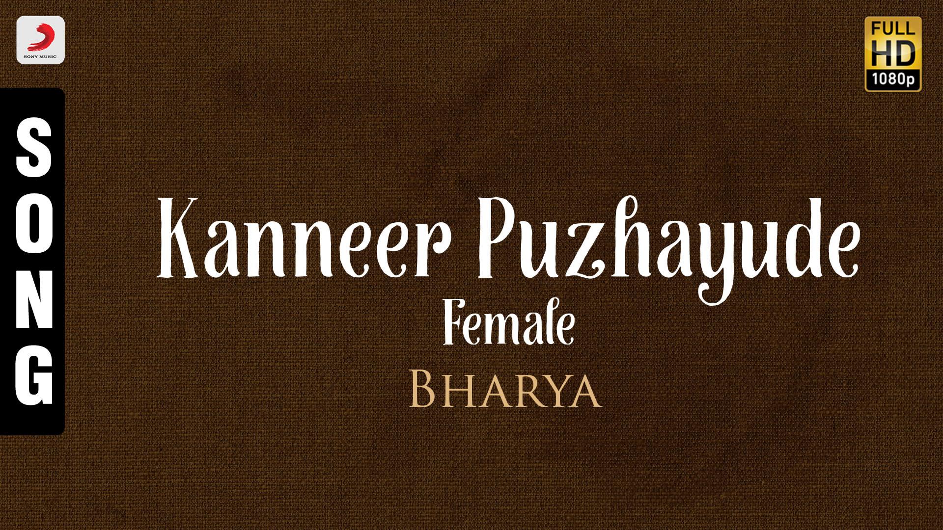 S.P. Venkatesh - Kanneer Puzhayude - Female Version (Pseudo Video)