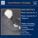 BEETHOVEN: Piano Concertos Nos. 4 and 5 (Gieseking) (1939, 1934) (Concerto Recordings, Vol. 3)专辑