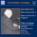 BEETHOVEN: Piano Concertos Nos. 4 and 5 (Gieseking) (1939, 1934) (Concerto Recordings, Vol. 3)专辑