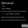 DEV - Lost