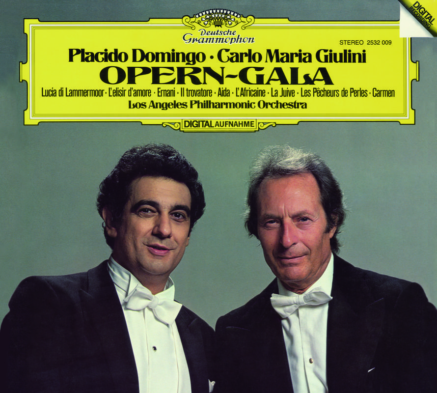 Placido Domingo / Carlo Maria Giulini -  Opera Recital专辑