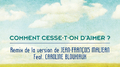 Comment cesse-t\'on d\'aimer ?专辑