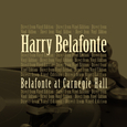 Belafonte At Carnegie Hall