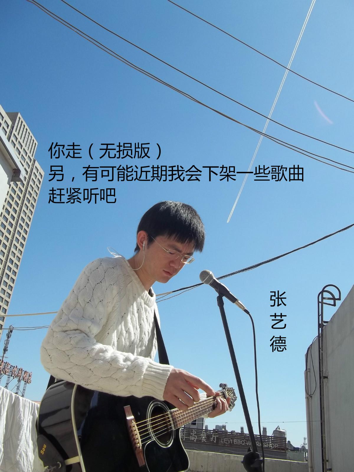 你走（无损版） 另，有可能近期我会下架一些歌曲，赶紧听吧专辑