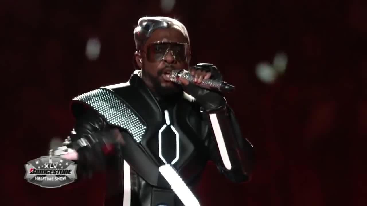 Black Eyed Peas - 2011 Superbowl Halftime Show Black