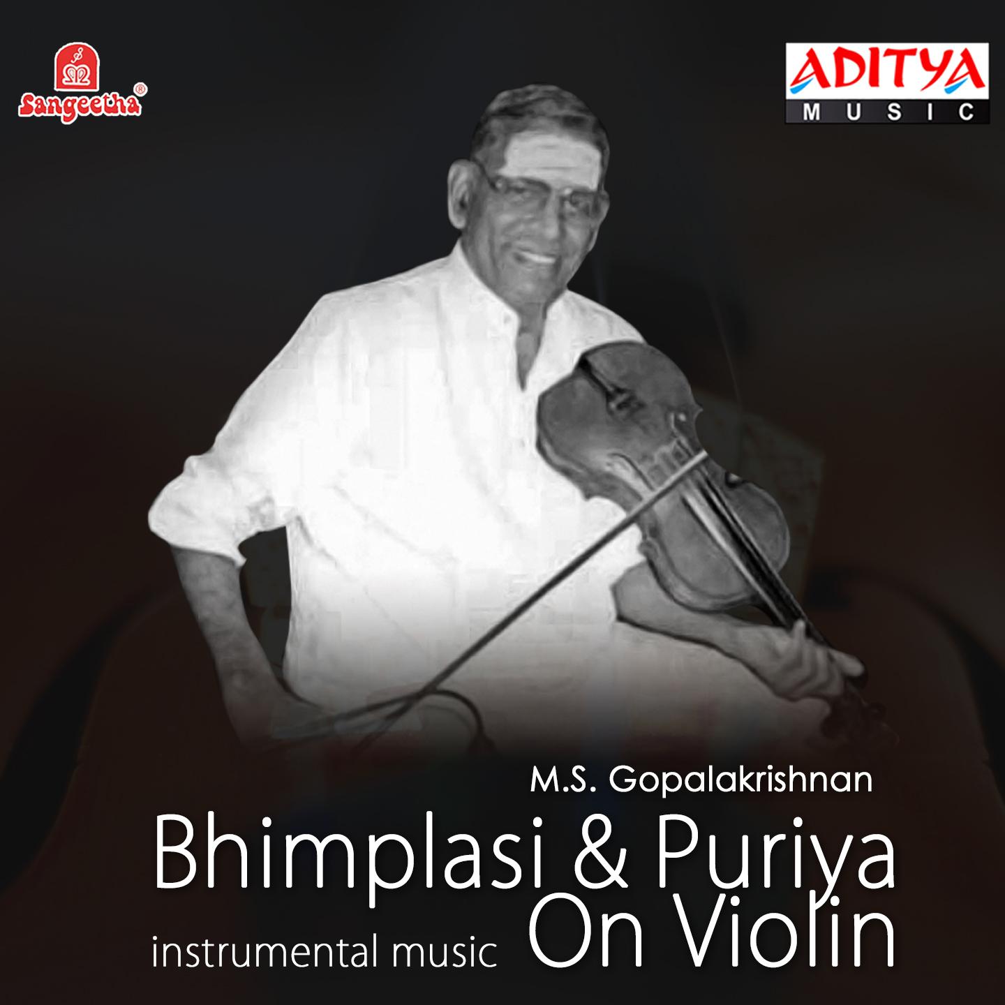 Bhimplasi & Puriya on Violin专辑