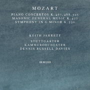 Mozart: Piano Concertos K. 467, 488, 595; Masonic Funeral Music, K. 477; Symphony In G Minor, K. 550