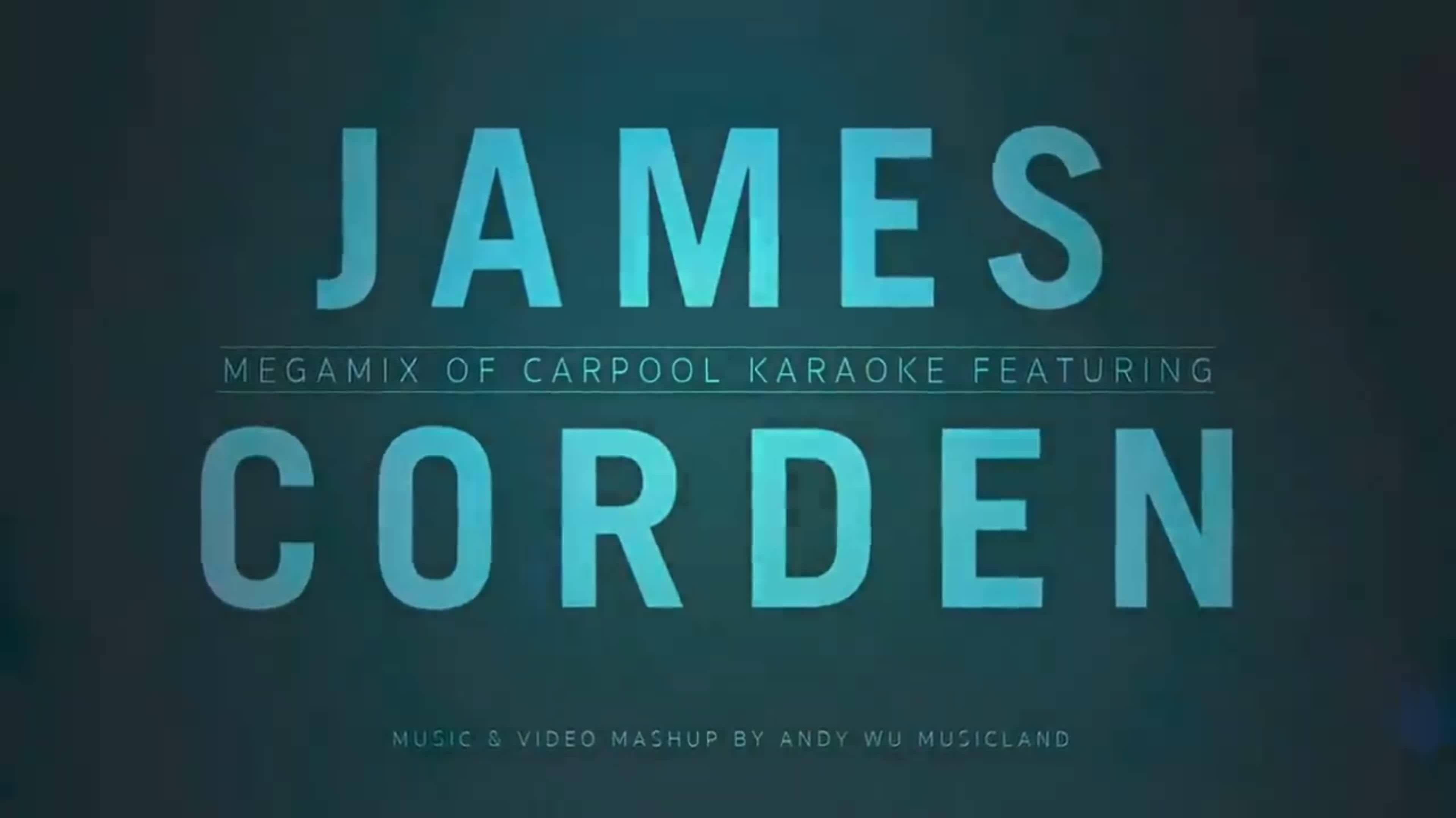 AnDyWuMUSICLAND - Carpool Karaoke (Megamix)