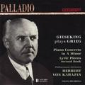 Grieg: Concerto for Piano and Orchestra, Lyric Pieces