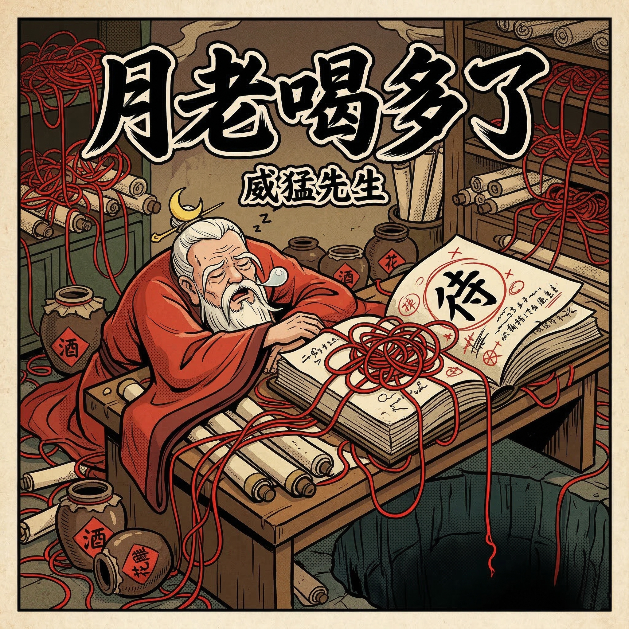 月老喝多了 海報
