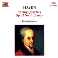 HAYDN: String Quartets Op. 17, Nos. 1, 2 and 4