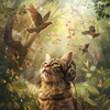 The Cat Relaxer - Feathered Serenity for Feline Friends