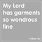 My Lord has garments so wondrous fine专辑