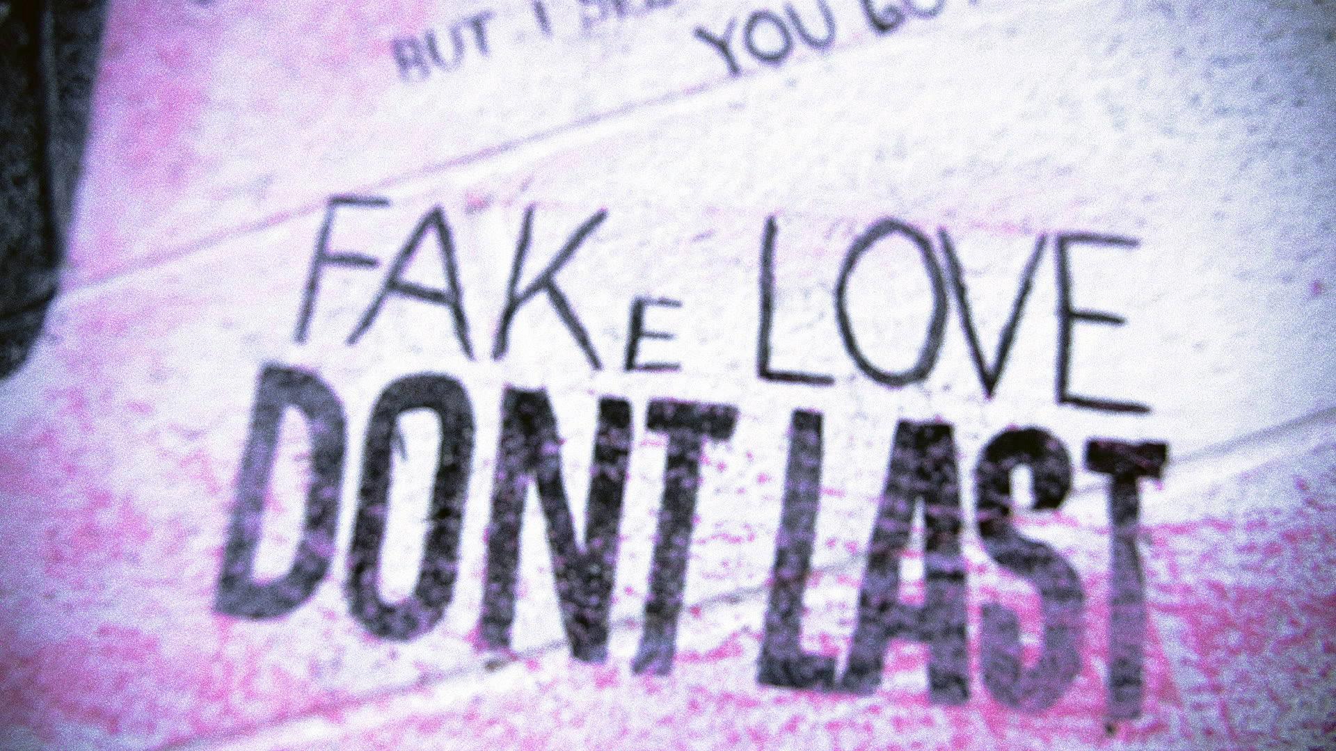 mgk - fake love don’t last (Lyric Video)