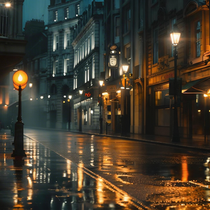 赛博雨夜