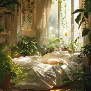 山谷溪流·树叶水滴（催眠白噪音）