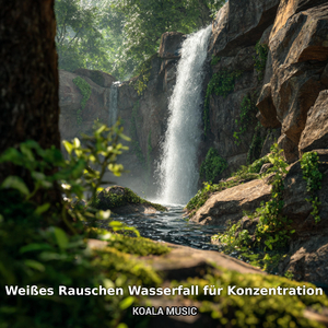 Wasserfall Weißes Rauschen zur Fokussierung, Pt.6