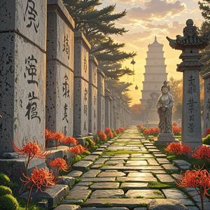 碑林低语_梵音逸风