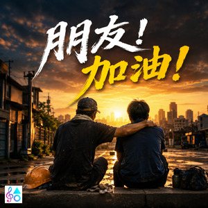 朋友！加油！