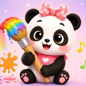 Panda-Chan's Colors Song