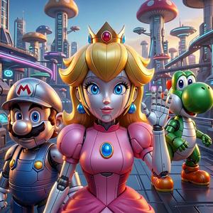 Mario Robot Universe