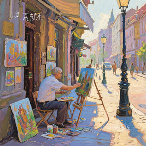 街角的画匠
