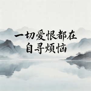 一切爱恨都在自寻烦恼