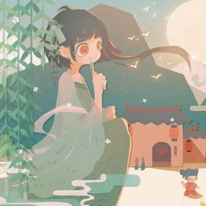 一片柳叶响山坳