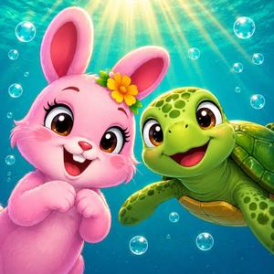 Tortuga en el mar