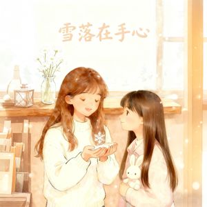 雪落在手心