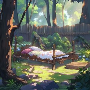 宝宝安睡·乡村宁静的夜晚 虫鸣声 舒缓钢琴曲