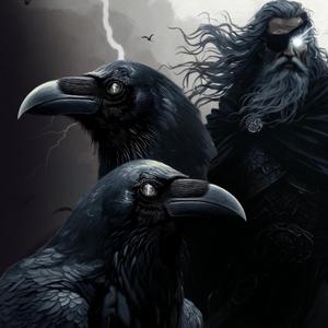Hugin & Munin (Odin's Ravens)