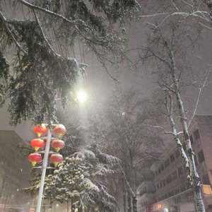 等雪