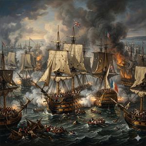 La Batalla de Trafalgar