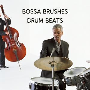 Bossa Brushes Drum Beats 200 BPM, Loopable No Fade